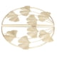 thumbnail image 4 of Decoración De Hojas De Ginkgo, Regalo De Inauguración De La Casa, Escultura De Hoja De Ginkgo De Estilo Nórdico, 2 Piezas De Hierro Forjado De Metal Para Sala De Estar Para ANGGREK CA3115, 4 of 8