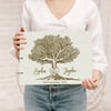 Darling Souvenir Personalized Engraved Laser Cut Wedding Guest Book Wooden Cover Sign-in Book Registry Guestbook Scrapbook-8L