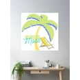 thumbnail image 2 of #Vacamode Poster Wall Art, Modern Wall Decor, 16x16 UNFRAMED, 2 of 3