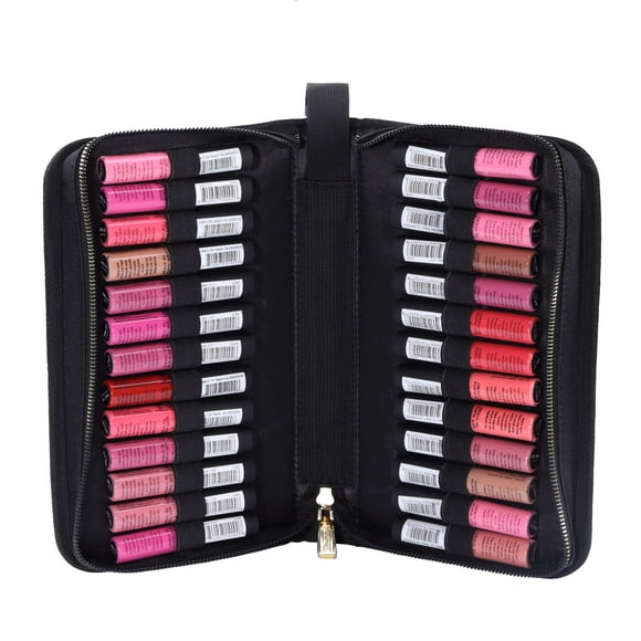 Bolsa organizadora de pintalabios ROWNYEON con 22 ranuras