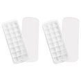 thumbnail image 2 of CRCMURE Ice Cube Mold 24 Cubes Silicone Ice Tray Silicone Ice Cubes Tray For Freezer Jelly Cubes Tray（2pc）, 2 of 7