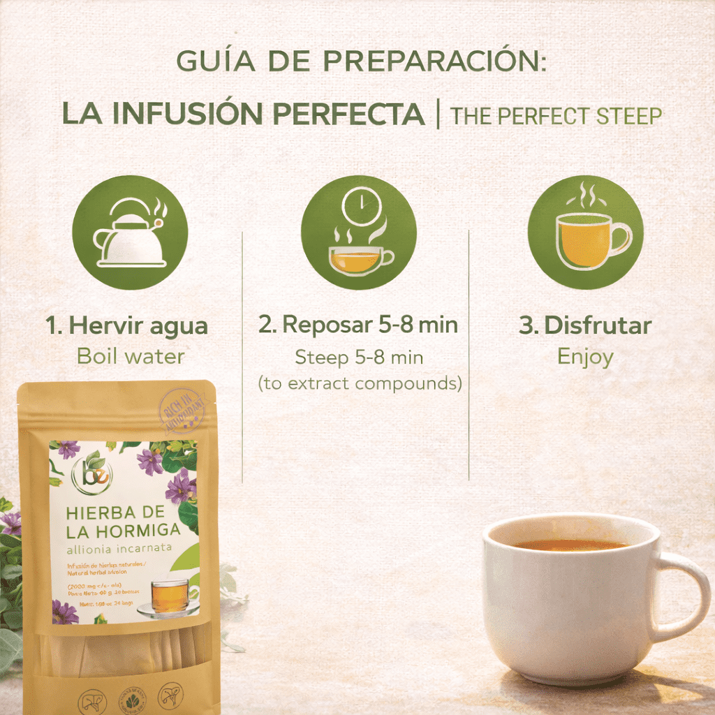Hierba de la Hormiga (Trailing Windmills) Herbal Tea - 24 Premium Tea Bags (2000mg per Bag) - Authentic 100% Natural Mexican Botanical - Caffeine-Free, Vegan & Non-GMO - Traditional Support for Metab