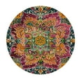 thumbnail image 4 of Acheng Round Table Cover, 100% Polyester Fiber, Wrinkle Resistant, Easy to Clean, for Indoor and Outdoor Dining 46-50, 4 of 8