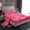 Pink, variant on Feelyou Watercolor Flower Women Twin Sheet Sets, Pink Cherry Blossoms Twin Fitted Sheet, Artwork Style Flat Sheet, Luxury Bedroom Decor, 3-Piece