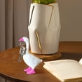 thumbnail image 3 of Porch Goose Statue Resin Duck Goose Decor for Backyard Decor, Garden Art & Outside Decor, Statues for Home Decor, 3 of 6