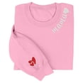 thumbnail image 1 of Camiseta con Capucha Suelta de Moda Impresa de Manga Larga para las Mujeres, Camisetas de Manga Larga para las Mujeres Cuello Redondo Casual, 1 of 7