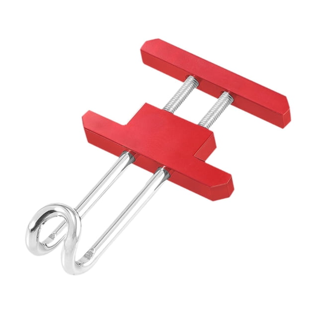 Gancho para motocicleta, accesorios para colgar en la moto, soporte para moto, viajes, paseos y senderismo. Rojo