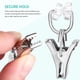 thumbnail image 5 of 50 ganchos deslizantes para cortinas, clips para cortinas, colgadores de cortinas de metal, ganchos enrollables, soportes para cortinas, 5 of 5