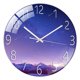 thumbnail image 1 of Reloj de pared moderno de cuarzo silencioso con péndulo y cristal templado, ideal para sala de estar o habitación infantil. Estrella fugaz, 1 of 8