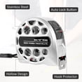 thumbnail image 3 of Retractable Tape 9.8FT Stainless Steel Measuring Tape with Double-sided Scale Waterproof Portable Retractable Measure Ruler, 3 of 10