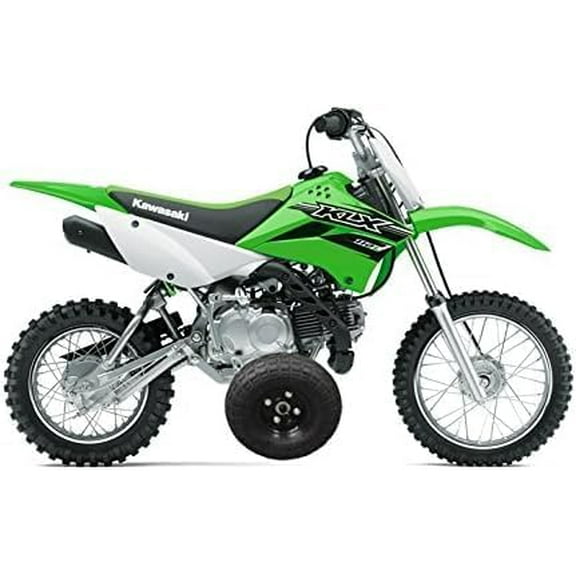 Dirt Bike Training Wheels - Fits Kawasaki KLX110 - Training wheels ONLY - Bike not included