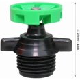 thumbnail image 5 of 1/2 Automatic Rotating Sprinkler Head Micro Sprinkler 360 Degree Rotating Sprinkler Head for Garden Watering Green 10 pieces Ref: 2787, 5 of 5