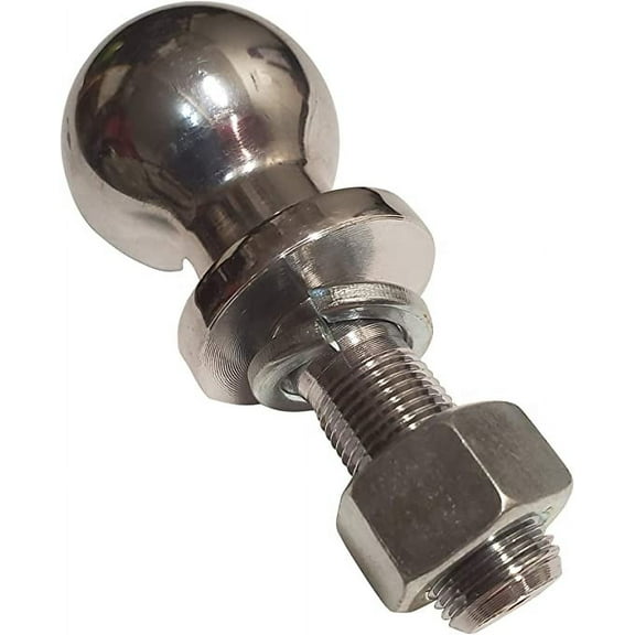 Chrome Plated Hitch Ball (3,500 Pound Rated) (2" X 3/4" X 2-1/2" (4,000 LBS))