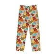 thumbnail image 4 of Xecao Fall Maple Leaves Men's Straight Lounge Pajama Pants: The Ultimate in Comfortable Sleepwear, 4 of 9