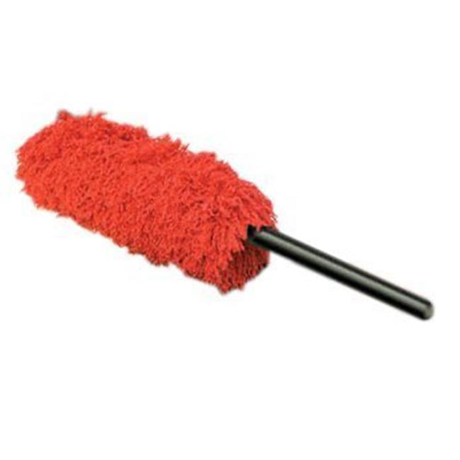 OXO Good Grips 3-In-1 Long Reach Microfiber Dusting System For Parts Orange