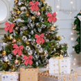 thumbnail image 6 of 9.8 Inch Velvet Christmas Bows for Christmas Tree,Wreath,Gift Wrapping,Crafts,Wedding,Party,Twist Tie Bows for Treat Bag Bakery Candy Bags,Home Decor(H), 6 of 6