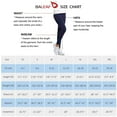 thumbnail image 3 of BALEAF Women's Fleece Lined Water Resistant Legging High Waisted Thermal Winter Hiking Running Tights Pockets Navy Large, 3 of 8