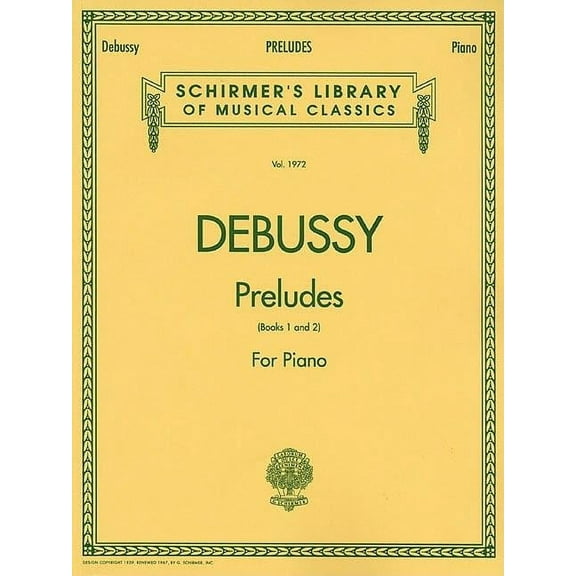 Preludes - Books 1 and 2: Piano Solo, (Paperback)