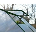 thumbnail image 3 of Palram - Canopia Balance 8' x 12' Polycarbonate/Aluminum Walk-In Greenhouse - Green - with 2 Roof Vents, 3 of 14