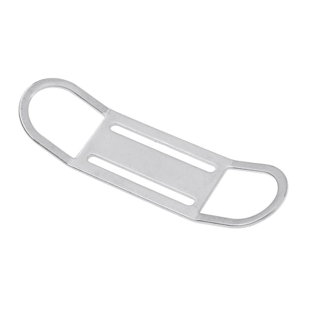 Heavuty Scuba Dive 304 Acero Inoxidable Keeper Weight Belt Clip \u0026 Double Bent D For 5cm / 2 '' Arnés De Las Correas Zulema Cinturón de pesas