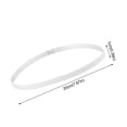 thumbnail image 3 of Kaonry Fitness Headband, Men'S and Women'S Sweat-Wicking Sports Headband, White， Striped Headband, Sports Hair Band Elastic Thin Headband Yoga Workout Headband, 3 of 3
