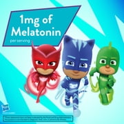 (3 pack) Lil Critters PJ Masks Melatonin Gummy Supplements, Supports Sleep, 60 Gummy Vitamins