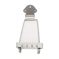 thumbnail image 3 of 4 String Guitar Talipiece Metal Silver Burr Free Guitar Tailpiece Bridge for Replacement, 3 of 8