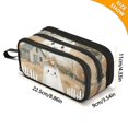 thumbnail image 4 of FORMRS Pencil Case with 3 Compartments Zipper Pouch, Elementary School Level and up, Cute Halloween Pumpkins, 4 of 8