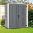 thumbnail image 3 of Duramax 5x5 YardMate Plus Plastic Vinyl Storage Shed w/ Molded Floor, 3 of 18