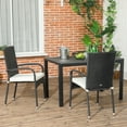 thumbnail image 2 of Set of 2 - Soft cushioned - Outdoor dining - Add style to patio furniture, 2 of 5