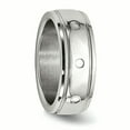 thumbnail image 4 of Stainless Steel Polished Grooved Ring 11.5 Size, 4 of 6
