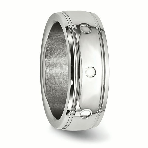 Walmart stainless steel wedding rings new arrivals