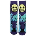 thumbnail image 2 of Skeletor 360 Purple Character Crew Socks, 2 of 3