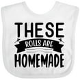 thumbnail image 3 of Inktastic Thanksgiving These Rolls Are Homemade Boys or Girls Baby Bib, 3 of 4