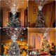 thumbnail image 4 of Christmas Tree Topper - Snowflake Christmas Tree Topper Lighted With 3d Rotating Snowflakes - Led, 4 of 4