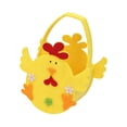thumbnail image 2 of Elodie Panier de Pâques Vide Enfants avec Poignée Garçons Filles Bébé Panier de Rangement Jaune, 2 of 8