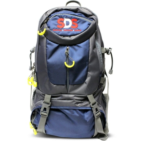 SDS Hiking School Backpack Large Travel Bag Men & Women Survival Outdoor
