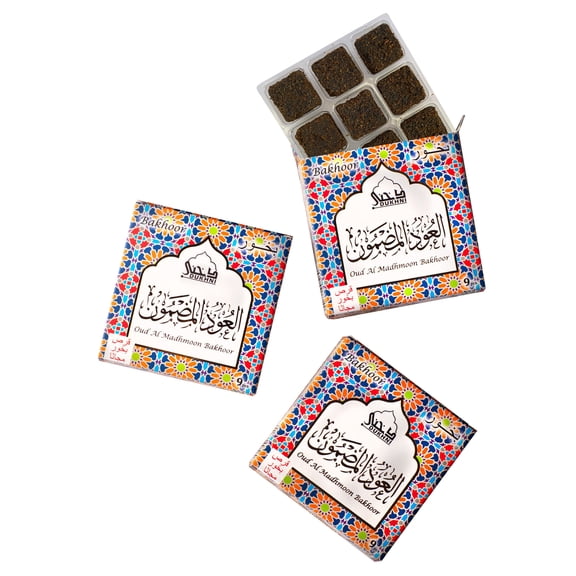 Dukhni Oud Al Madhmoon Bakhoor, Arabic Incense