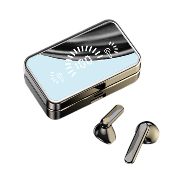 Espejo Bluetooth 5.2 Auriculares Inalámbricos Con Led Auriculares Deportivos Estéreo Mini Auriculares Binaurales A Prueba De Agua Speravity EL017805-03
