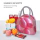 thumbnail image 5 of Easygdp Pink Balloon Puppy Art Bolsa de Almuerzo Insulada Grande, Forro de Aluminio, Diseño Espacioso, a Prueba de Fugas, Ideal para Trabajo, Picnics, Viajes y Actividades al Aire Libre, 5 of 6