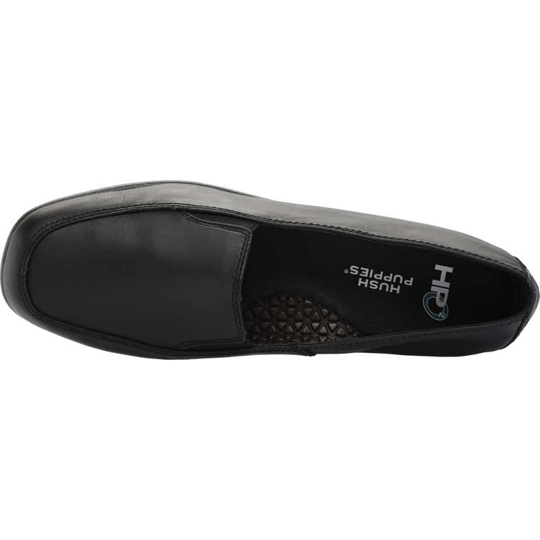 Hush puppies loafers clearance black