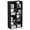 Black, variant on CONCETTA 8 Cube Storage Organizer, Open Corner Bookshelf with Removable Back Panels for Living Room Bedroom Office, White
