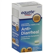 Equate Anti-Diarrheal Micro Caplets, 48ct