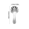 thumbnail image 3 of Coffee Spoon Long Handle Stainless Steel Stirring Spoon Iced Tea Spoon Dishwasher Reliable Dessert Spoon, Silver, 3 of 9