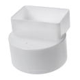 thumbnail image 1 of 4 x 6 x 6 in. Downspout Adapter PVC SDR35, 1 of 1