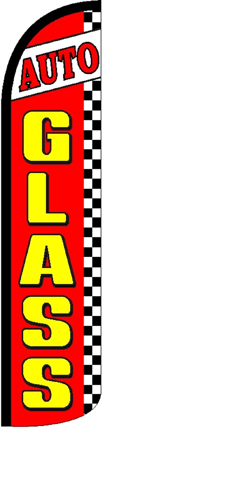 Auto Glass Standard Windless Flag (Hardware Not Include) Advertisement
