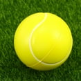 thumbnail image 1 of OUNONA 12Pcs Assorted Color Sponge Sports Balls with Football Basketball Baseball Tennis Designs, 1 of 3