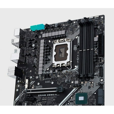 UPC: 0195553447324 | ASUS Prime Z690-A LGA 1700(Intel®12th&13th) ATX motherboard (16+1 DrMOS PCIe 5.0 DDR5 4x M.2  Intel® 2.5 Gb LAN USB 3.2 Gen 2 front panel Type-C Thunderbolt™ 4 Aura Sync RGB lighting)