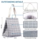 thumbnail image 3 of Bolsa térmica para almuerzo para mujer, lonchera aislada, bolsa de almuerzo reutilizable para adultos, resistente al agua, a prueba de fugas, lonchera para la escuela, el trabajo, picnic y, 3 of 7