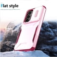 thumbnail image 2 of Rugged Case for Samsung Galaxy A35 5G with Slide Camera Cover & Drop Protection Pink, 2 of 5
